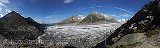 Panorama Grosser Aletschgletscher