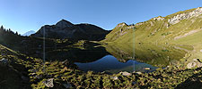 Panoramabild Morgenstimmung am Sulsseewli