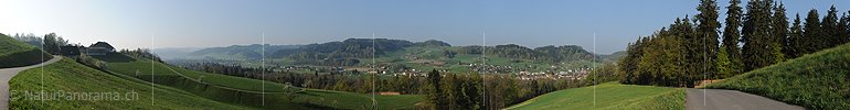 Panoramabild Emmental bei Oberburg