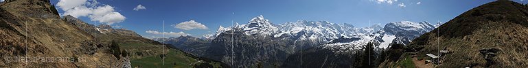 Panorama Bryndli / Spilboden, Mürren
