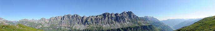Panorama view Fisetengrat