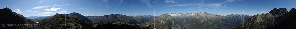 360° Summit panorama (Andermatt, Switzerland)