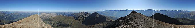 360° Gipfelpanorama Albristhorn