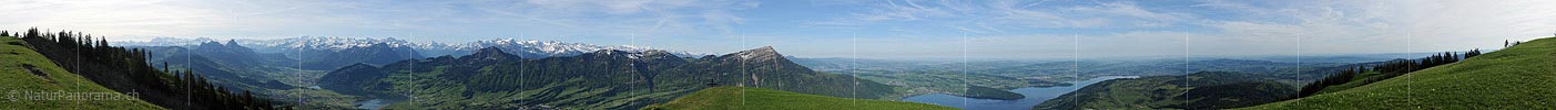 360° Summit panorama Gnipen