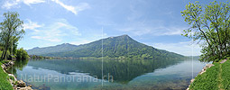 Panorama Zugersee und Rigi