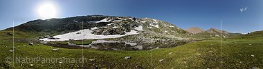 Panoramabild Naturlandschaft