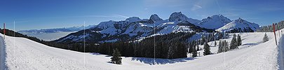 Panoramafoto Gurnigel (Gantrisch, Gantrischkette)