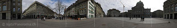 360 ° panoramic picture of the Federal Court in Bern