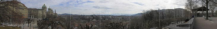 Panoramic image Kleine Schanze Berne