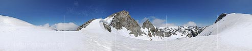 360° Panoramic photo Mittelbergpass (Binntal)