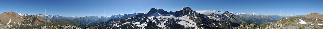 360° Summit panoramic Oberblatthorn