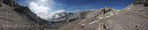 360° Panoramic photo Schnidehorn und Lac Ténéhet