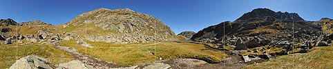 360° Panoramic photo Alp Tuma and Tomasee (Lai da Tuma)