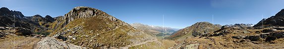 360° Panoramafoto Tomasee und Surselva