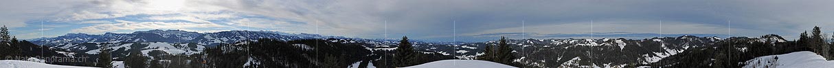 360° Summit panorama Champechnubel
