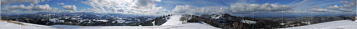 360° Panorama view Ober Änzi (Napfgebiet)