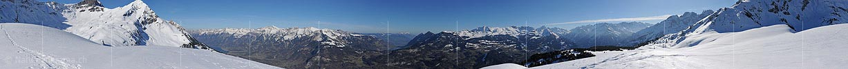 360° Summit panorama Gyresprung (Haslital)