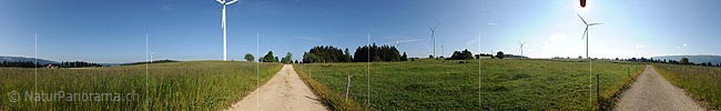 Panoramafoto Windpark