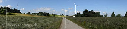 Panoramafoto Windpark