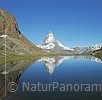 Hochaufgelöstes Foto Spiegelung des Matterhorns