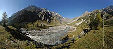Panoramic photo Gasterntal behind Heimritz