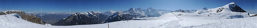 Panoramafoto Dreigestirn (Entwurf)