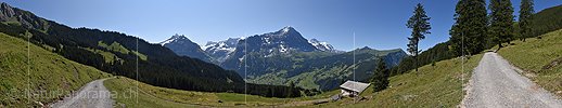 Panoramafoto Grindelwald