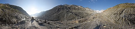 360° Panoramafoto Oberaargletscher (Stand 7.2015)