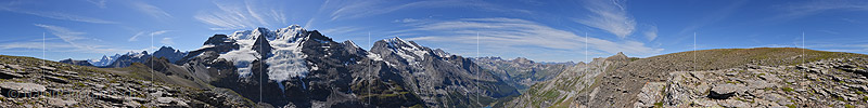 360° Gipfelpanorama Bundstock