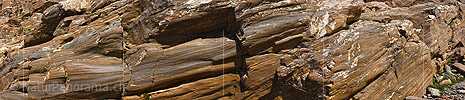 Panoramafoto Bündner Schiefer