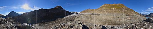 360° Panoramafoto Griesgletscher (Stand 9.2016)