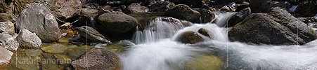 Panoramafoto Wasser (Langzeitbelichtung)