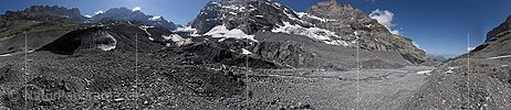 360° Panoramafoto Gamchigletscher (Stand 6.2017)