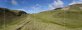 Panoramic photo View in the future