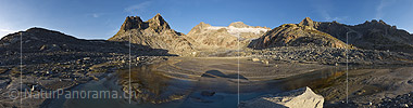 Panoramic photo Tiefen glacier (Date 29.8.2017)