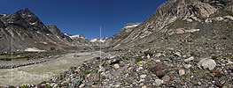 Panoramafoto Unteraargletscher