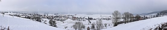 Panoramafoto Winterlandschaft