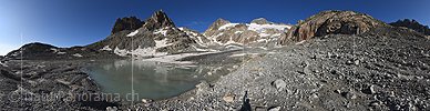 Panoramafoto Tiefengletscher (Stand 8.2019)