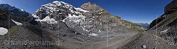 Panoramafoto Gamchigletscher (Stand 6.2020)