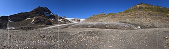 Panoramafoto Griesgletscher (Stand 8.2020)