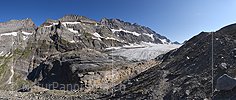 Panoramafoto Kanderfirn (Stand 7.2021)
