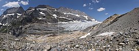 Panoramafoto Kanderfirn (Stand 7.2021)