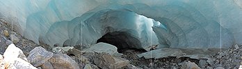 Subglacial meltwater channel
