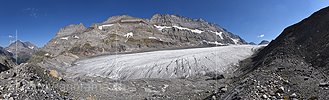 Panoramafoto Kanderfirn (Stand 8.2022)