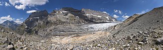 Panoramafoto Kanderfirn (Stand 8.2022)