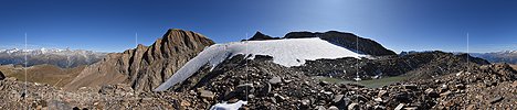 360° Panoramafoto Rappegletscher (Stand 9.2023)