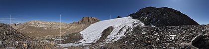 Panoramafoto Rappegletscher (Stand 9.2023)