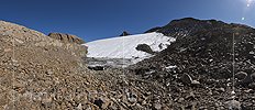 Panoramafoto Rappegletscher (Stand 9.2023)