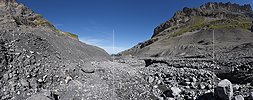 Panoramafoto Gamchigletscher (Stand 9.2024)