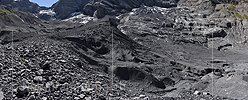Panoramafoto Gamchigletscher (Stand 9.2024)